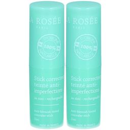 LA ROSÉE Stick correcteur teinté anti-imperfections rechargeable