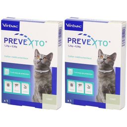 Virbac Prevexto® Collier médicamenteux pour chats