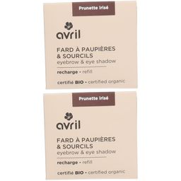 Avril Recharge Fard à Paupières & Sourcils - Prunette irisé