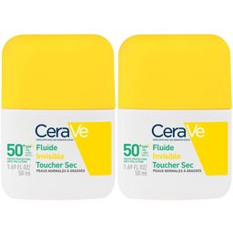 CeraVe Fluide Invisible Toucher Sec SPF50+ Peaux Normales à Grasses