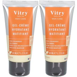 Vitry Gel Crème Hydratant Matifiant Homme