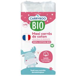 Carryboo Bio Maxi Carrés de Coton