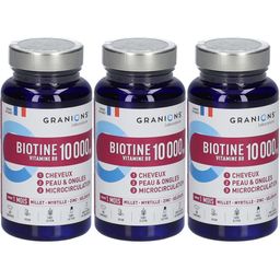 Laboratoire des Granions® Biotine 10 000 µg - Vitamine B8