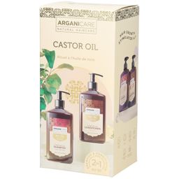 Arganicare Pack duo - Rituel à l'Huile de Ricin -10%* avec le code : AP1026