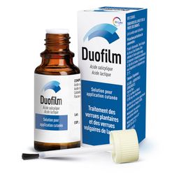 Duofilm, solution pour application cutanée contre verrues pieds et mains-flacon 15ml