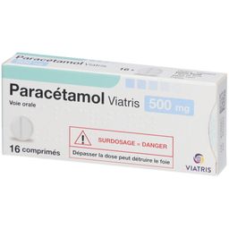 PARACETAMOL VIATRIS 500MG COMPRIME