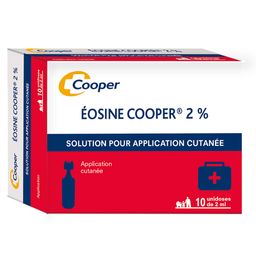 EOSINE - 2% - Solution pour application cutanée - Unidoses - 10x2ml