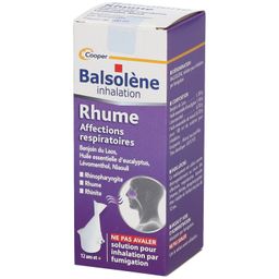 BALSOLENE - Rhume - Affections respiratoires - Solution pour inhalation par fumigation - Spray 100ml