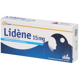 LIDENE - Insomnie occasionnelle - 15mg - 10 comprimés