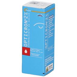 OPTICRON - 2% - Collyre - Affection ophtalmique d'origine allergique - Flacon 5ml