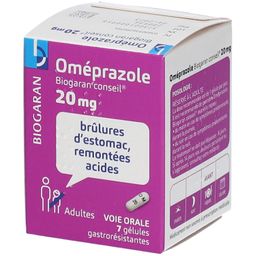Omeprazole Biogaran Conseil® 20 mg