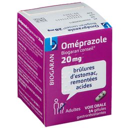 Omeprazole Biogaran Conseil® 20 mg