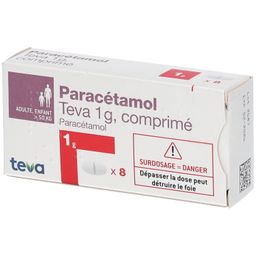 Teva Paracétamol 1 g
