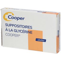 COOPER - Suppositoires à la glycérine - Adultes - Boite 50 suppositoires