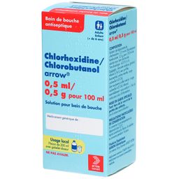 Chlorhexidine/Chlorob Arrow 0,5 mL/0,5 g/100 mL