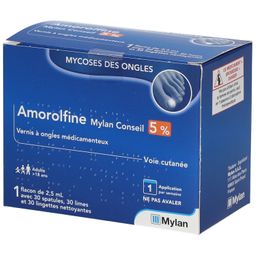 Amorolfine Mylan Conseil 5 %