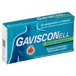 Gavisconell Menthe Sans Sucre - Brûlures d'estomac et Remontées Acides