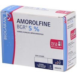 Biogaran Amorolfine 5% Vernis à Ongles Médicamenteux