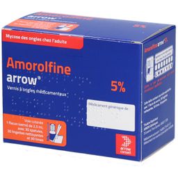 Arrow Amorolfine 5 % vernis à ongles médicamenteux