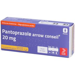 Arrow Pantoprazole 20 mg 14 Comprimés Gastrorésistants