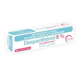 DEXPANTHENOL EG LABO CONSEIL 5% pour erythème fessier et irritation de la peau - tube 30 g