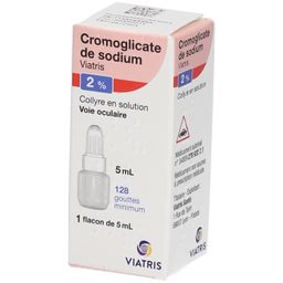 SODIUM CROMOGLICATE VIATRIS 2% FLACON