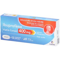 Ibuprofène Mylan Conseil 400 mg