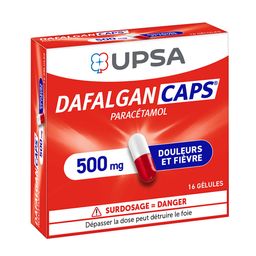 DAFALGAN CAPS 500mg - Gélules