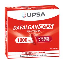 DAFALGAN CAPS 1000mg - Gélules