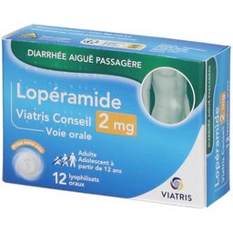 LOPERAMIDE VIATRIS CONSEIL 2MG LYOPHILISAT ORAL