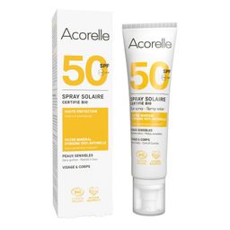 Acorelle Spray Solaire SPF50 Bio
