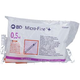 BD Micro-Fine + 0,5 ml