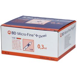 BD Micro-Fine + 0,3 ml