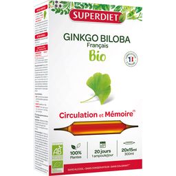 SUPER DIET Ginkgo Biloba Bio Circulation et mémoire