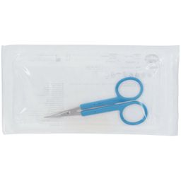 Hartmann MediSet® Ciseaux pointu 11 cm, manche bleu