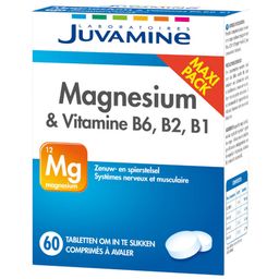 Juvamine Magnesium + Vitamine B6 + B2 + B1