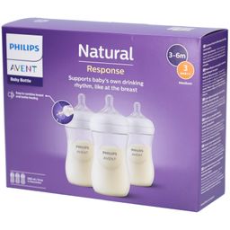 PHILIPS AVENT Natural Response Biberons SCY903/03 TRIO