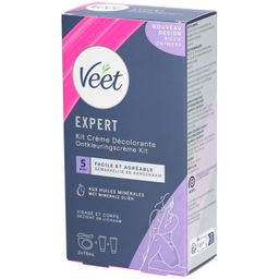 Veet Kit Crème Décolorante - Visage et Corps  - Peau Normale