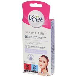 Veet Minima™ Bandes de Cire Visage