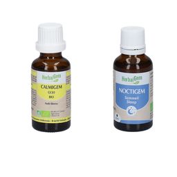 HerbalGem Noctigem Bio + HerbalGem Calmigem Bio