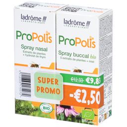 Ladrôme Spray Nasal Propolis + Spray Gorge Et Bouche Propolis