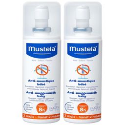 Mustela Anti-Muggenmelk Baby x2
