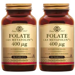 Solgar Metafolin® - Vitamine B9 - 400 µg - Maternité - 50 comprimés