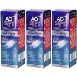 AOSEPT Plus Avec Hydraglyde + 1 Etui à Lentilles