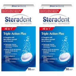 Steradent Nettoyant Triple Action Plus