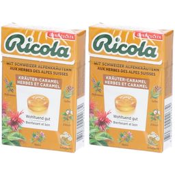 RICOLA Bonbons herbes et caramel