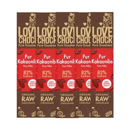 Lovechock Bio Pure Nibs Barre chocolat