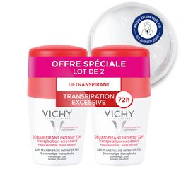 LOT*2 Détranspirant intensif 72h - Roll-on 50ml