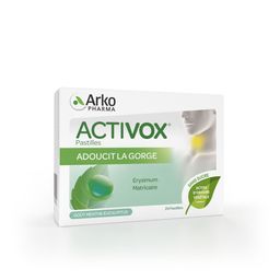 Arkopharma Activox pastilles pour la gorge sans sucre à la menthe