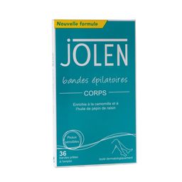 Jolen bandes dépilatoires jambes